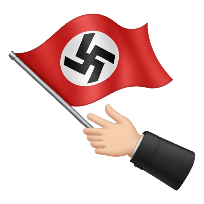 Nazi almayası sticker