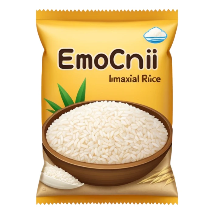 package of rice sticker
