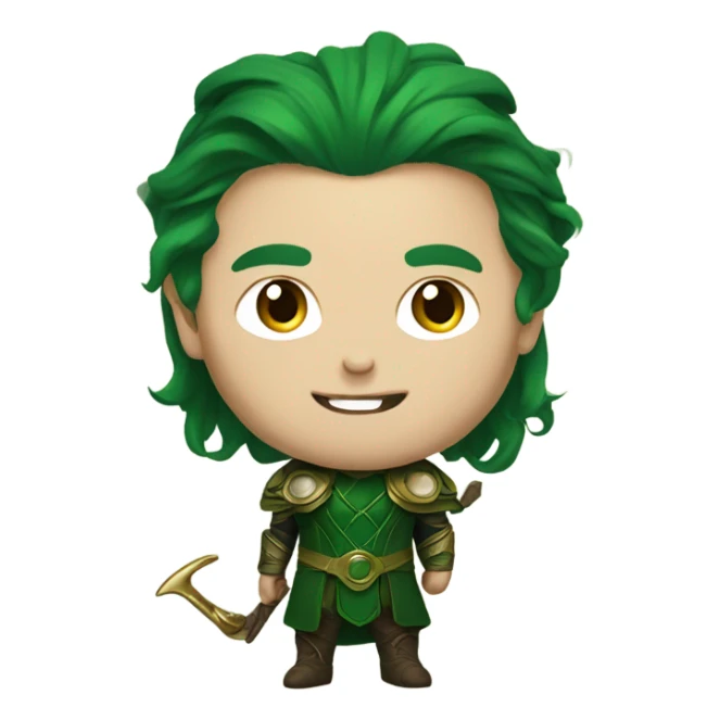 Loki god of mischief  sticker
