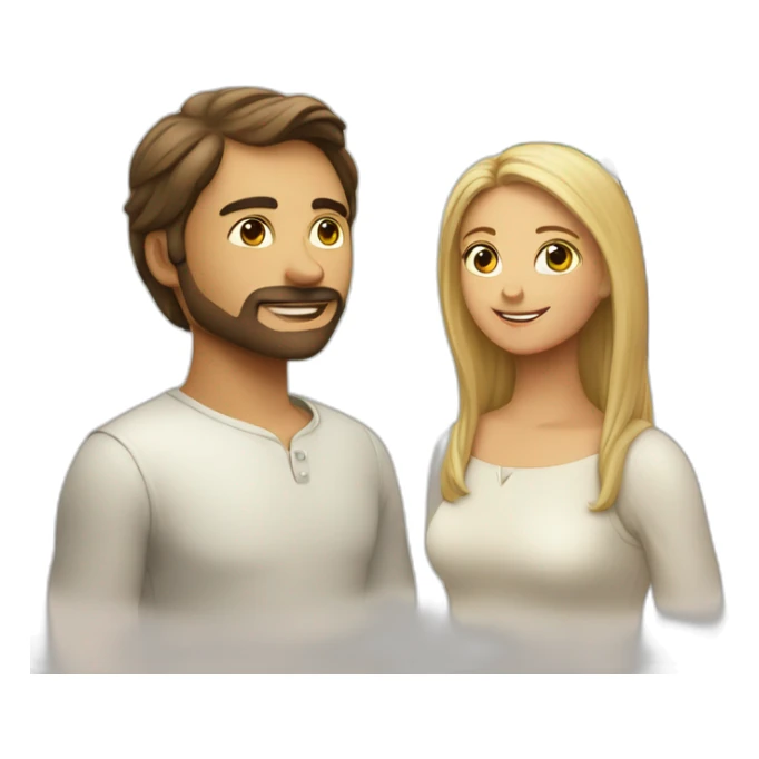 Adam and evebibleadam and apple tree sticker