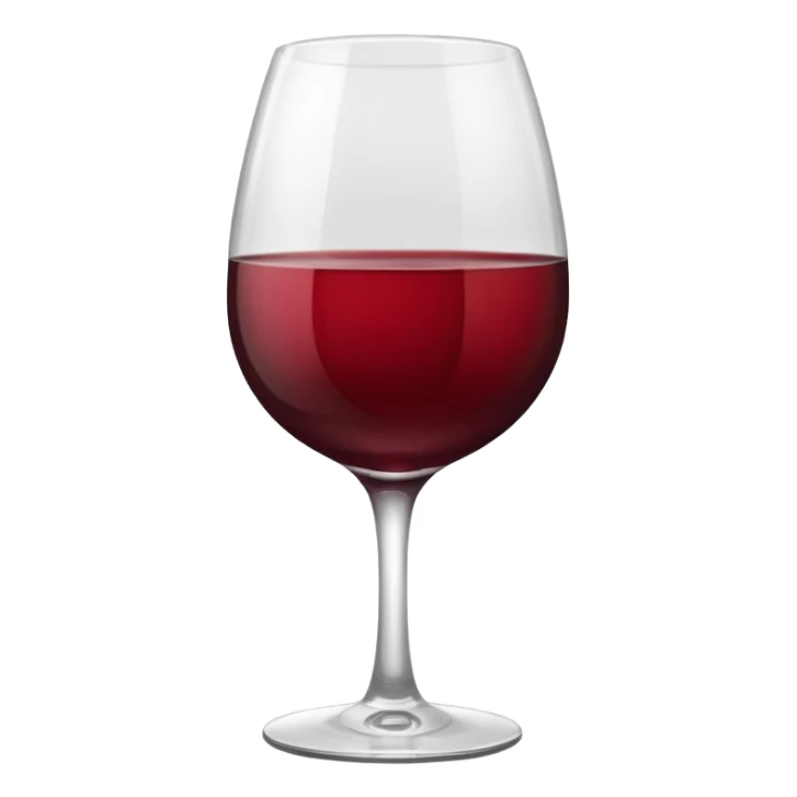glass of wine  sticker