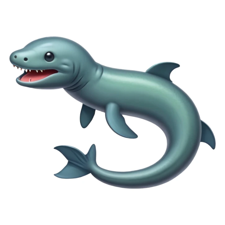 Hyper-realistic photo-realistic real life real electric Eel sticker