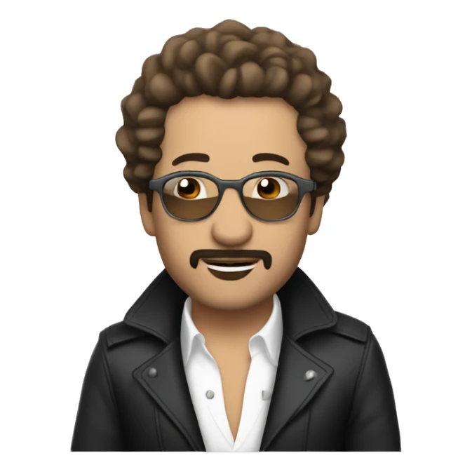 Create emoji of serbian singer voyage sticker