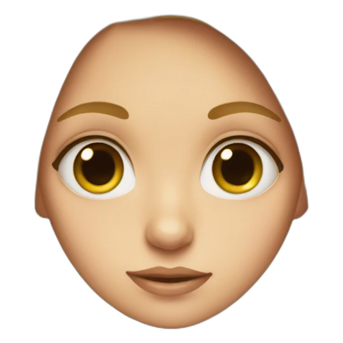 GIRL WITH BIG EYES sticker