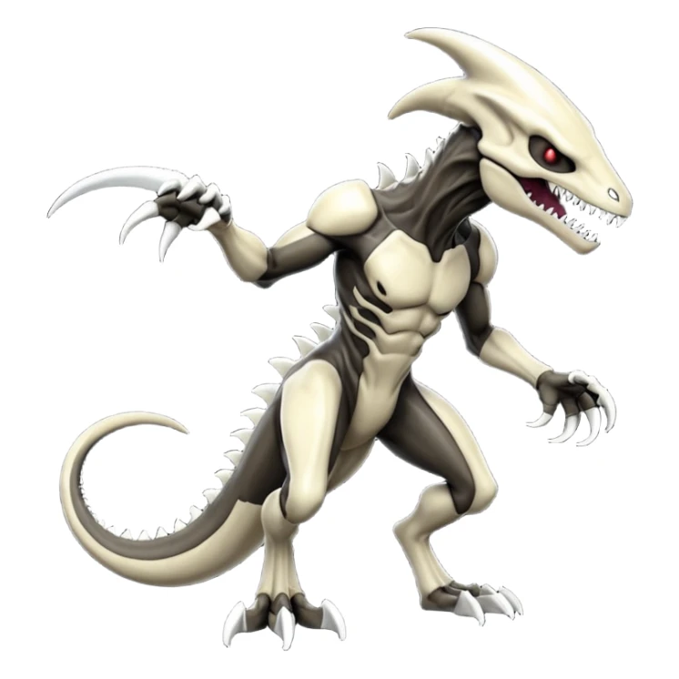  Venom-Marowak-Xenomorph-hybrid-fantasy-creature (full body) sticker