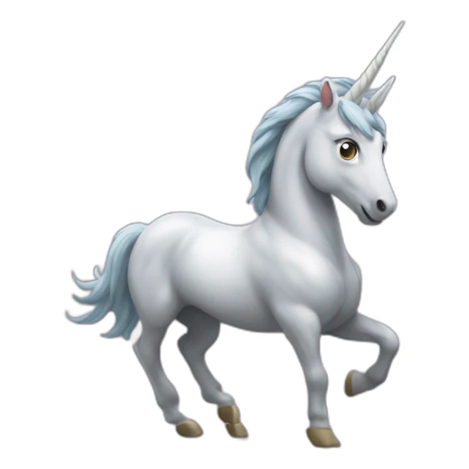 Licorne qui fait du tir à l’arc  sticker