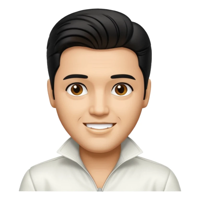 Elvis Presley King of Rock and Roll sticker