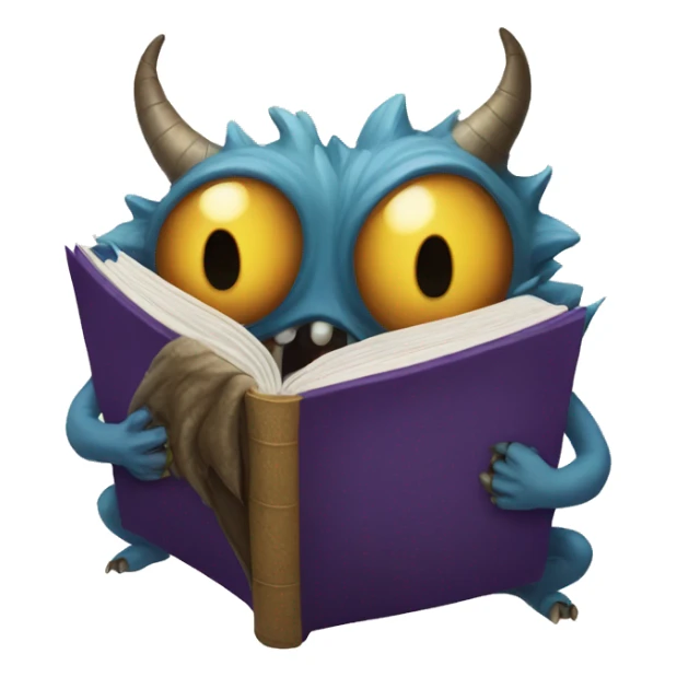 monster book of monsters sticker