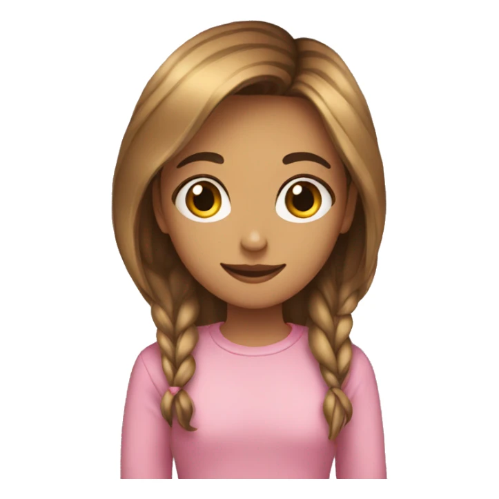 Girl with her bestfriend  sticker