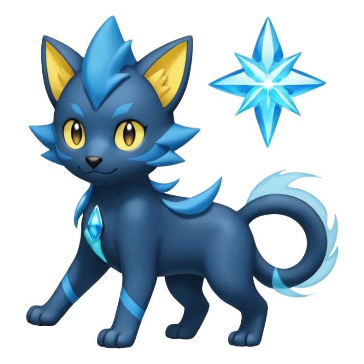 Luxio-Luxray-Dewott-fusion sticker