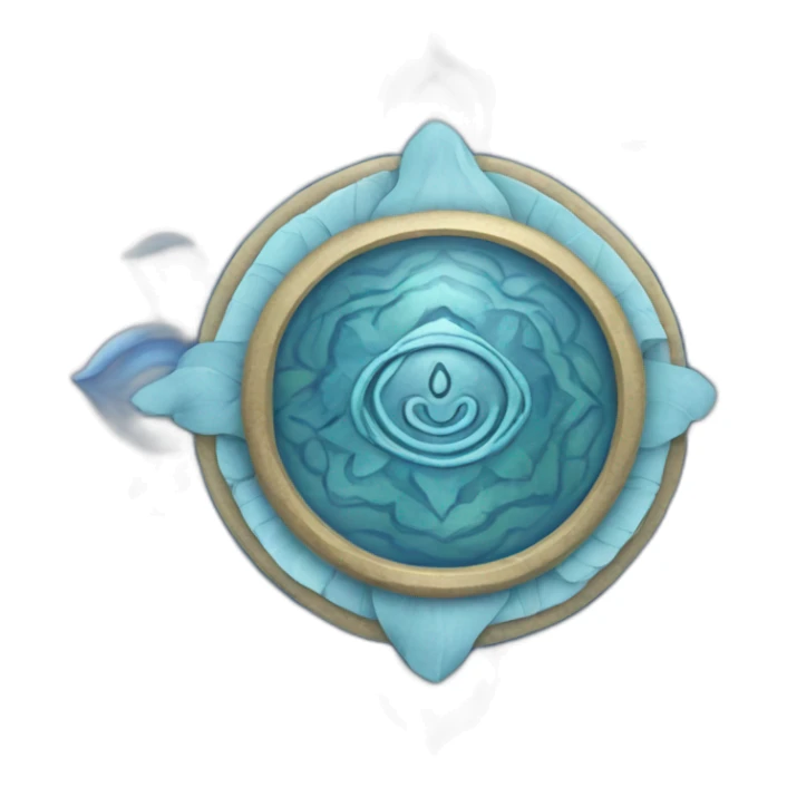 Ajna chakra detailed sticker