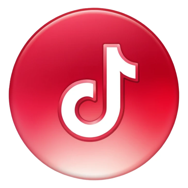 tiktok logo koji sija i ima transparentnu pozadinu sticker