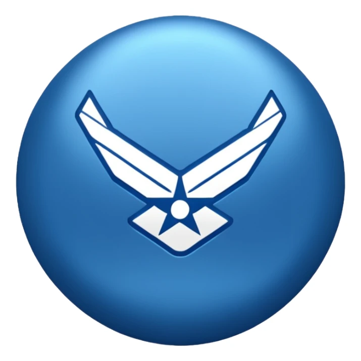 Emoji de la fuerza aérea sticker