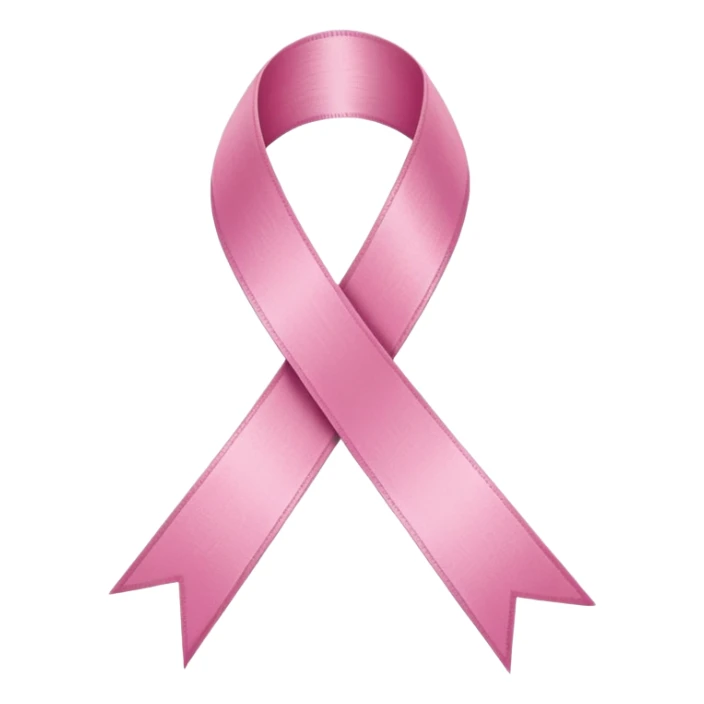 Breast cancer emoji sticker