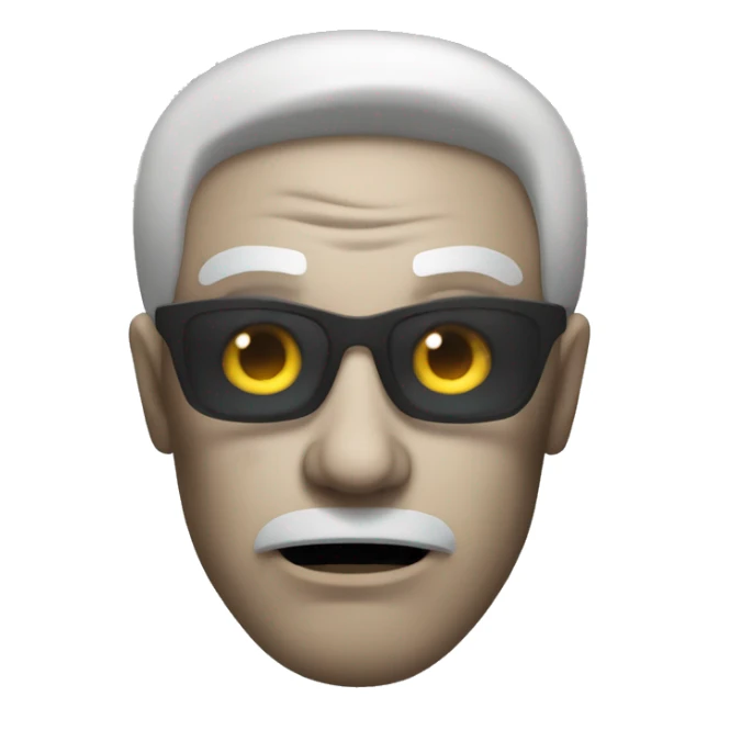 an evil man who works in the shadows to control a zombie horde sticker