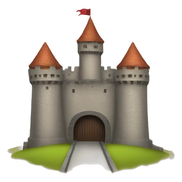 Castle drawbridge sticker