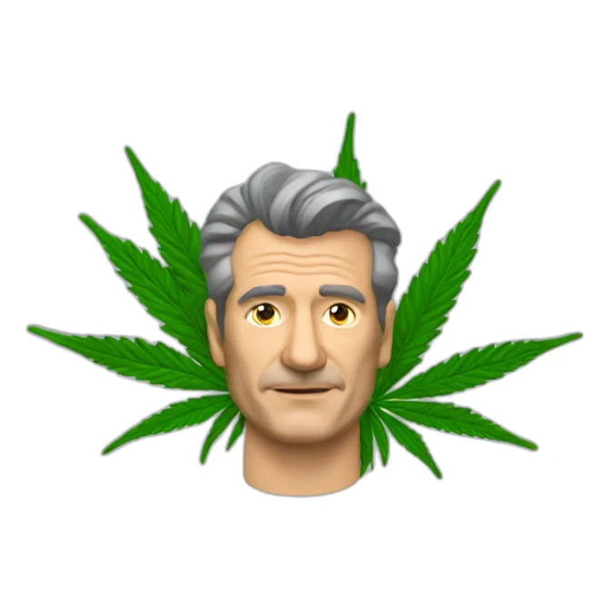 Jean-Lassalle cannabis sticker