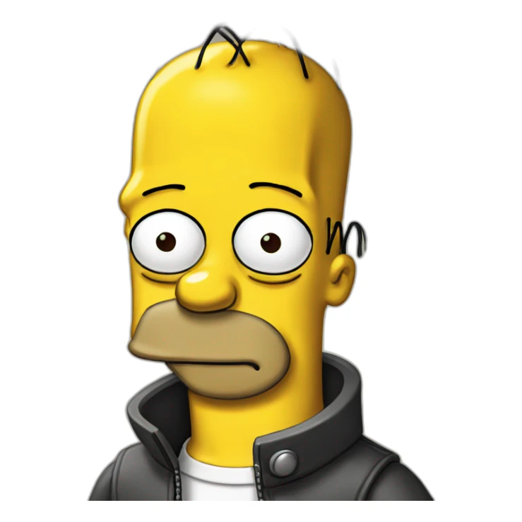 Homerde Simpson sticker