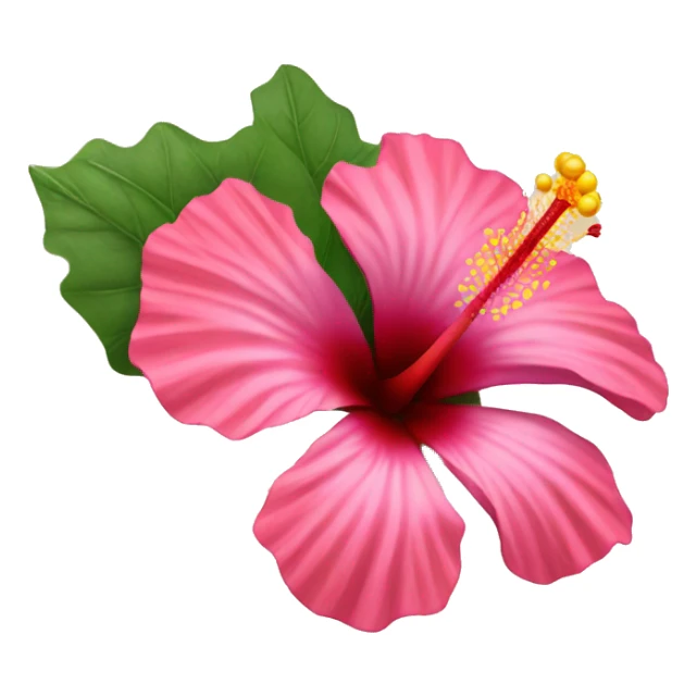 hibiscus flower sticker