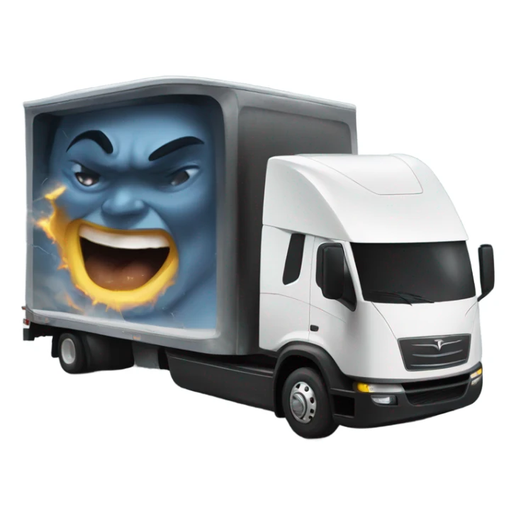 elon musk gettin his by tesla truc sticker