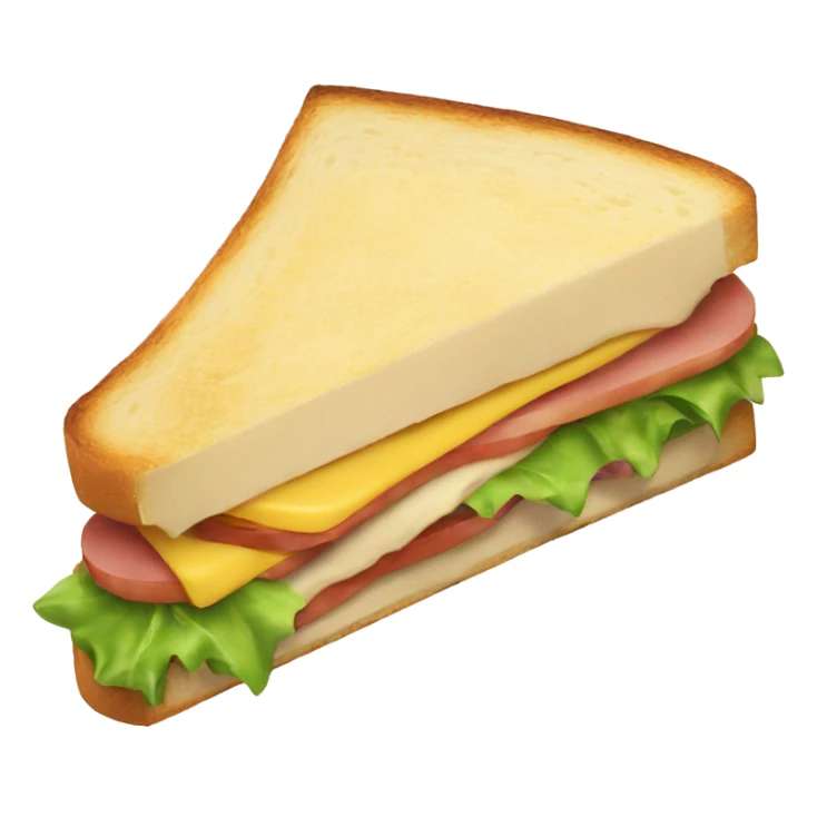 tasty sandwich with bite taken from it on the top right corner sticker