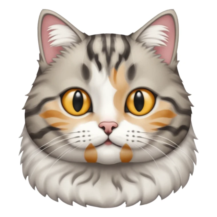 american short hair cat sticker