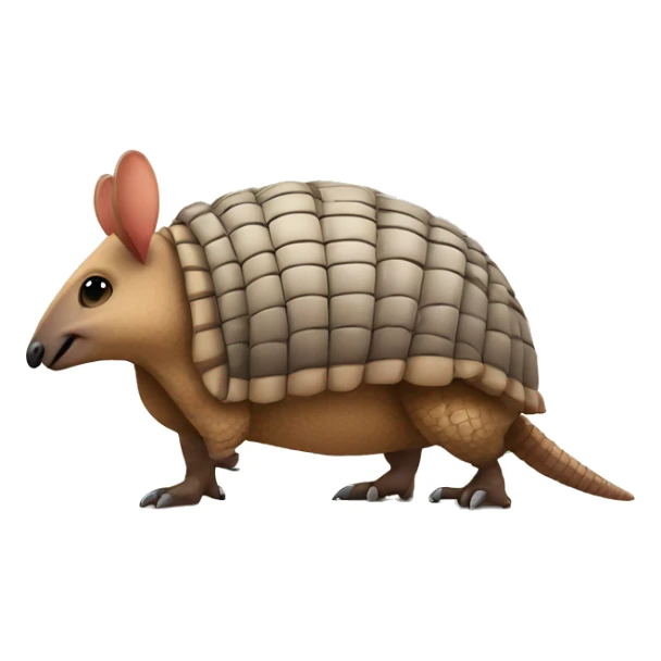 armadillo with a sign that says you’re beautiful  sticker