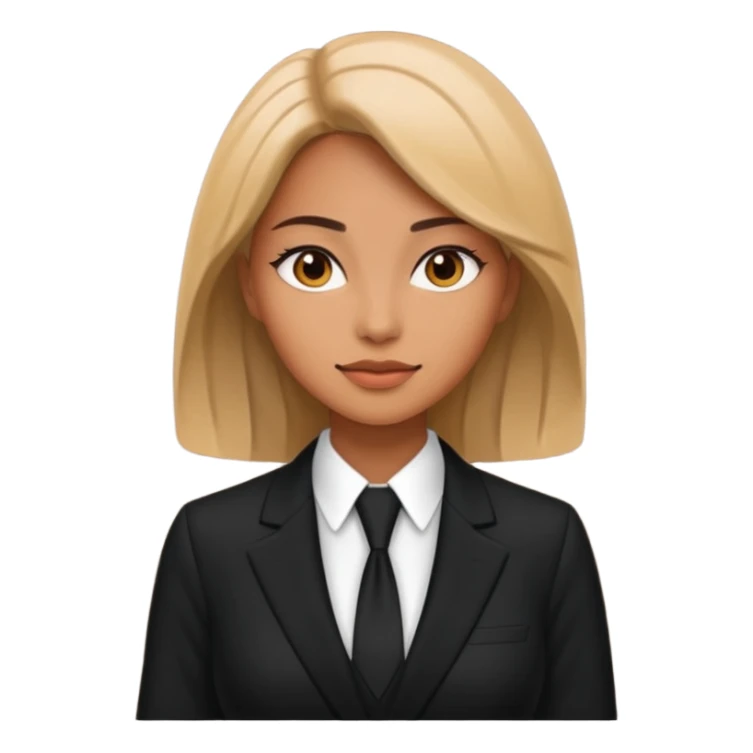 gentlemen vibe suit woman sticker