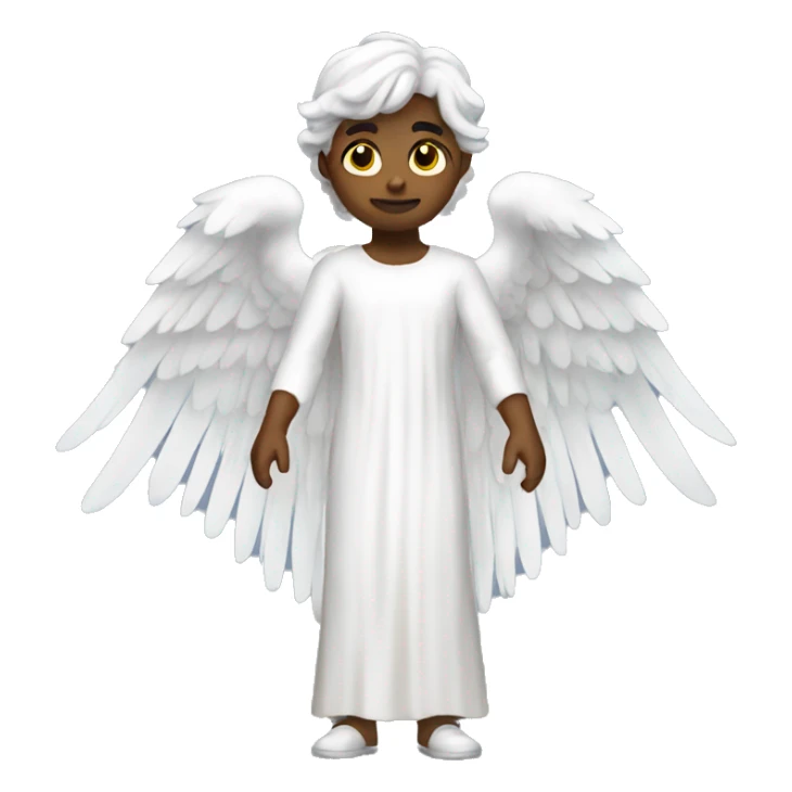White angel  sticker