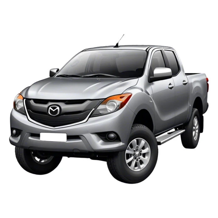 Mazda BT-50 - Mazda (Model Year: 2022) (Iconic colour: Dark Silver) sticker