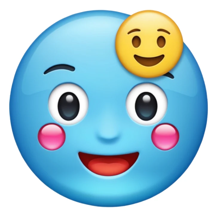 Emoji de verificación azul de tik tok sticker