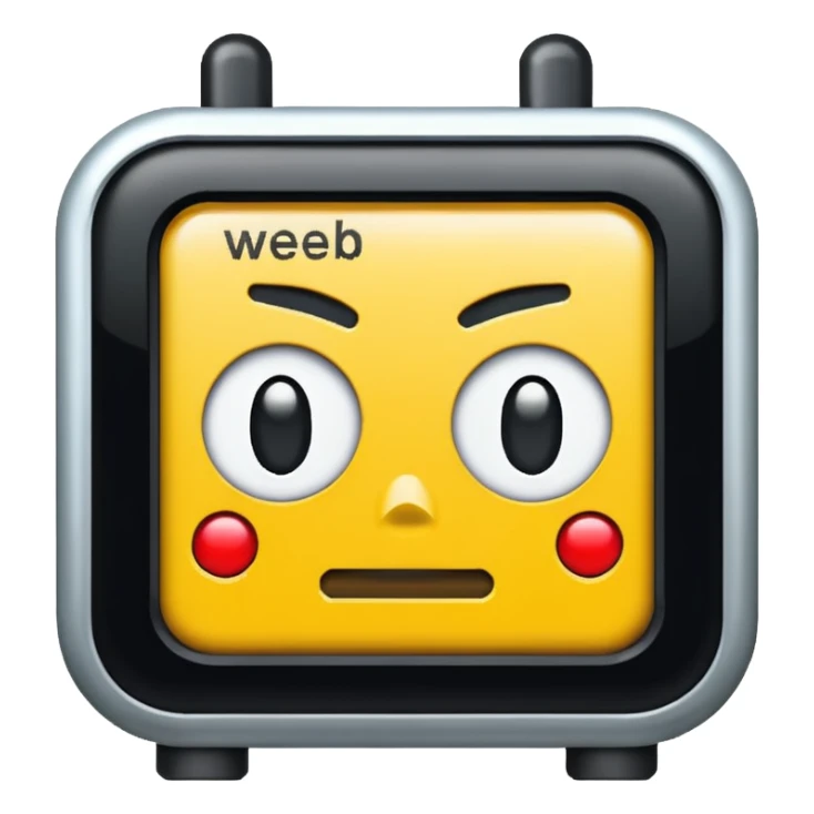 an alert that says the word “weeb” sticker