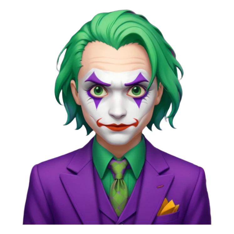 the joker night knight movie sticker