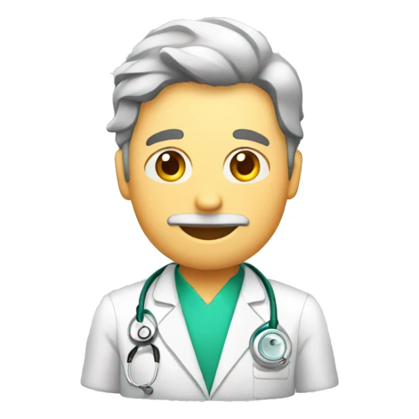 medico haciendo una ecografía  sticker