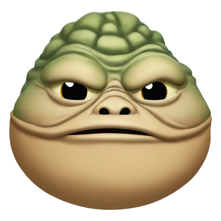 Jabba the Hutt from Star Wars sticker
