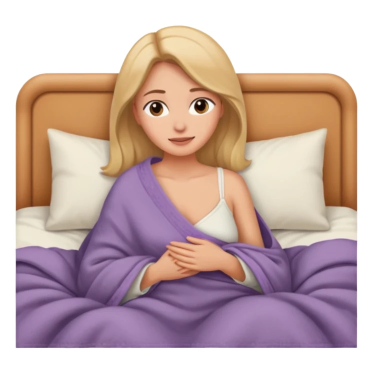 intimate moment on bed woman sfw sticker