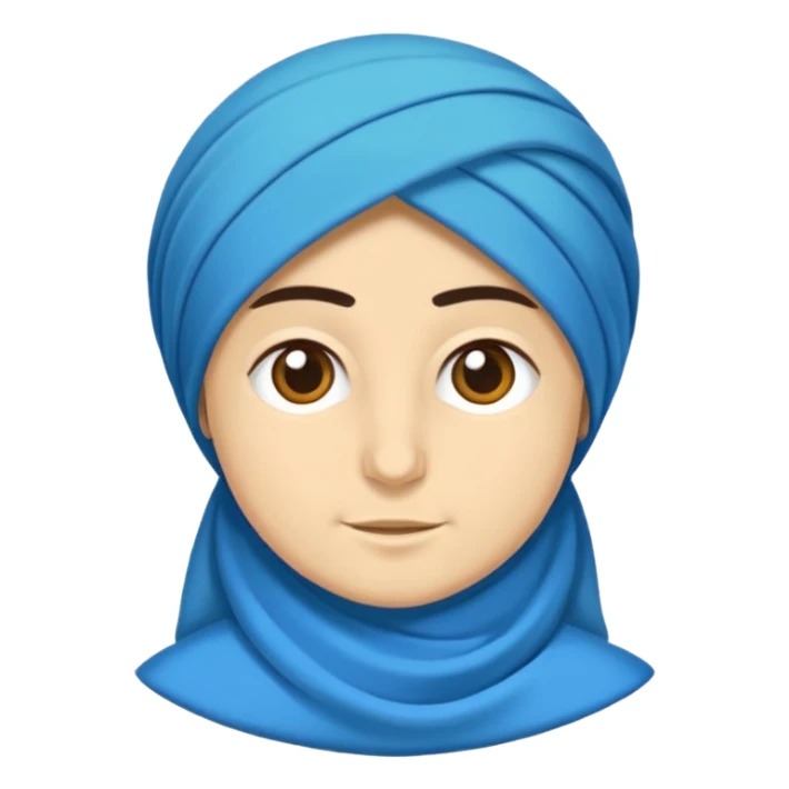 maden formatında mavi elmas sticker