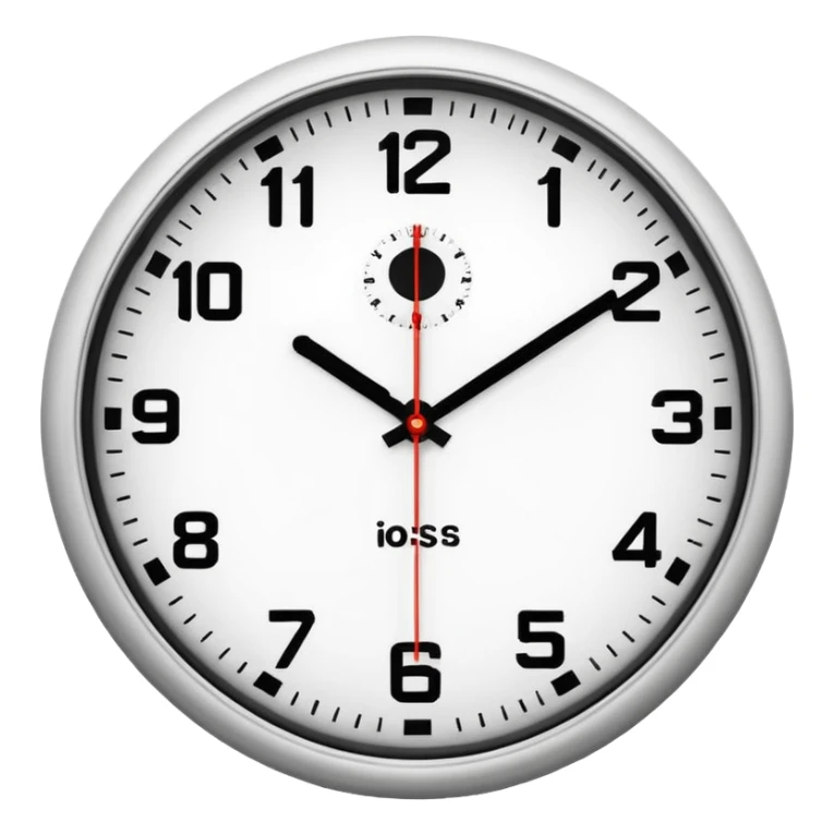 quiero un reloj  de pared sticker