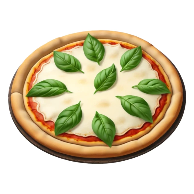 Pizza Napoletana con crosta più soffice sticker