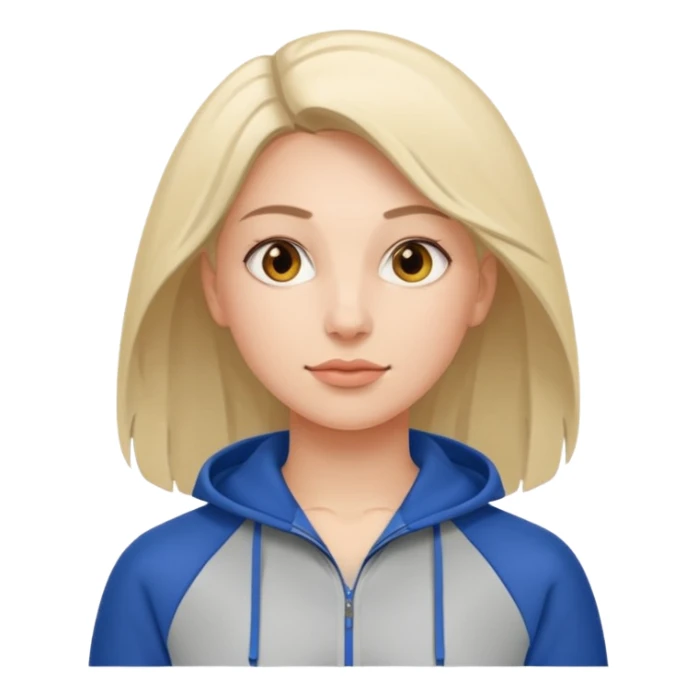 woman walks in a tracksuit   sticker