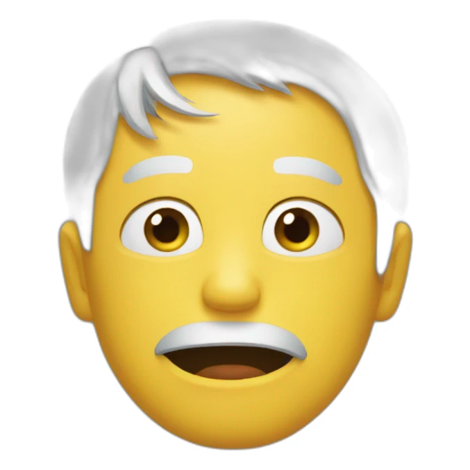 Un emoji qui pleure et rigole sticker