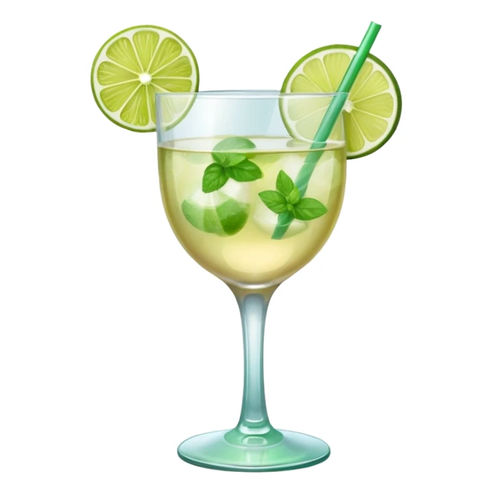 the hugo drink in the same glass as wine or aperol spritz sticker