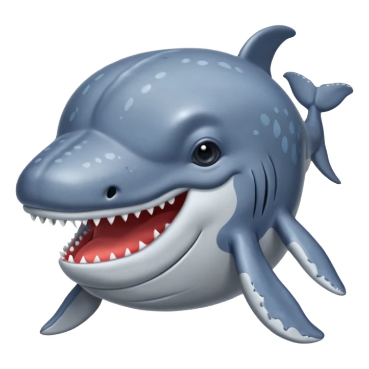 Angry whail also looking sad whail also looking super mad sticker