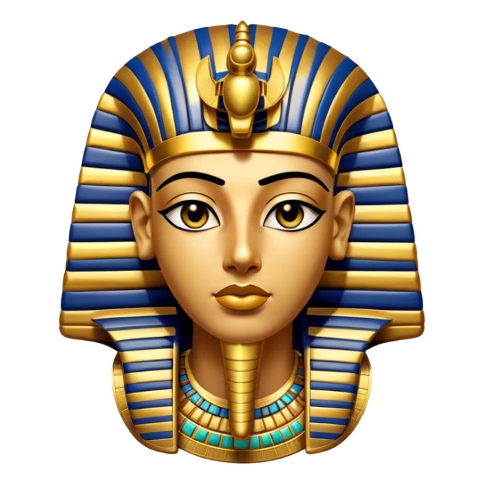 all emotions of Tutankhamun sticker