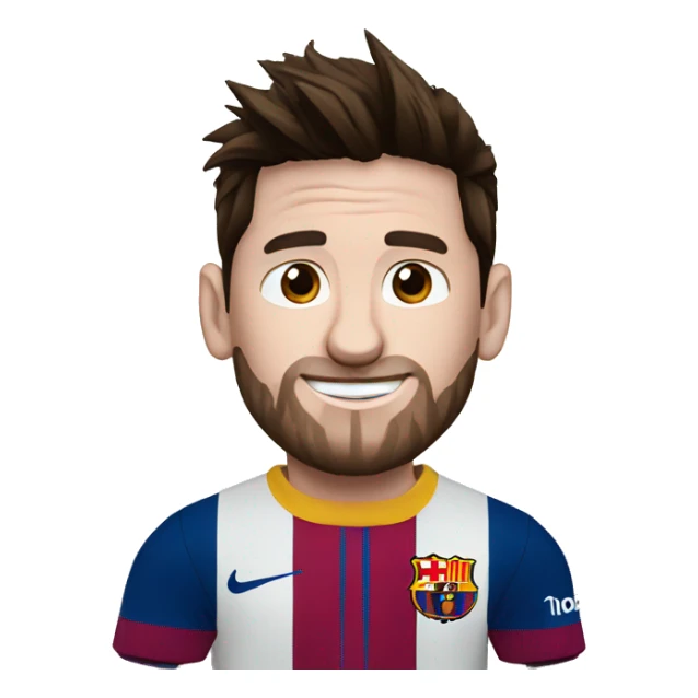 Messi qui fait un  sticker