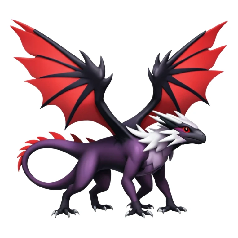 Salandit-Absol-Noibat-Noivern-Hybrid (Full body) sticker