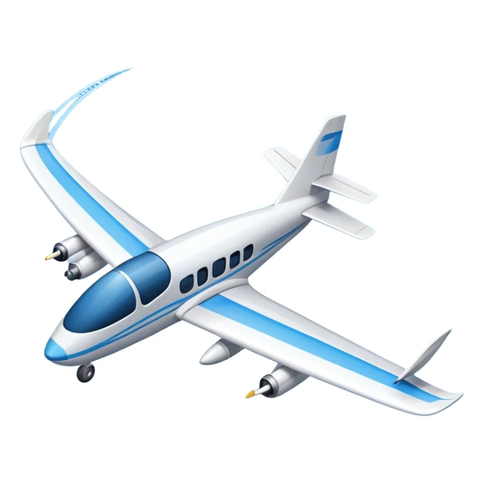An icon featuring a remote-controlled model airplane soaring through the sky, with a detailed transmitter in the foreground. The sky is clear with motion lines showing flight. Transparent background emphasizes the precision, creativity, and joy of aeromodelling as a sport. sticker
