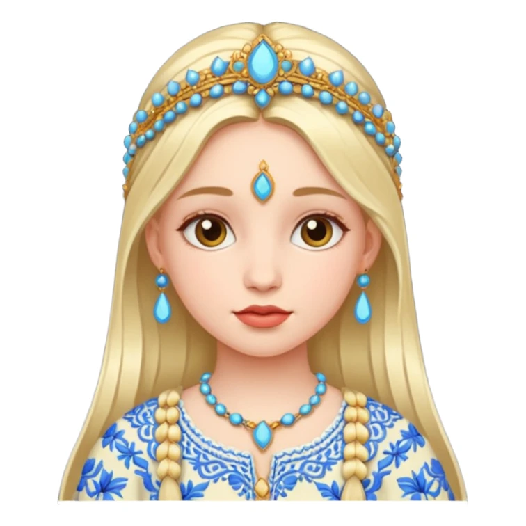 Une fille qui porte une feullara  sticker