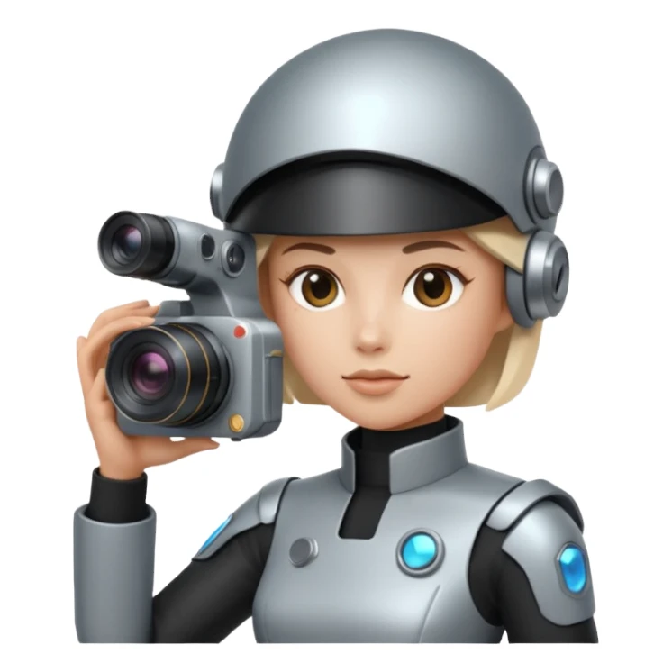 fotógrafo futurista sticker