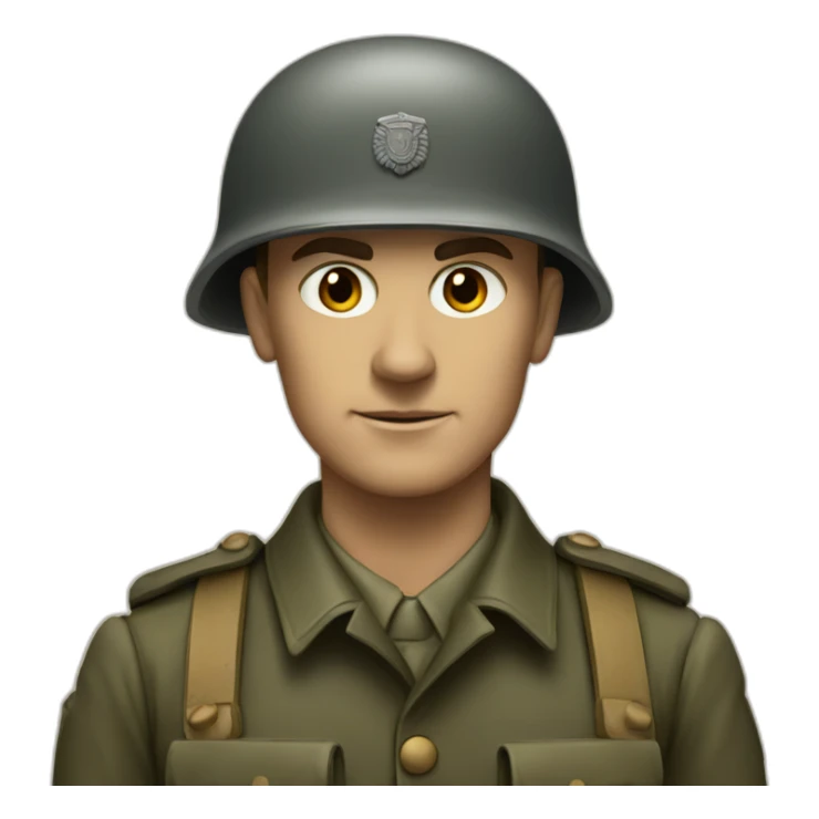 German soldier of 1943 sticker
